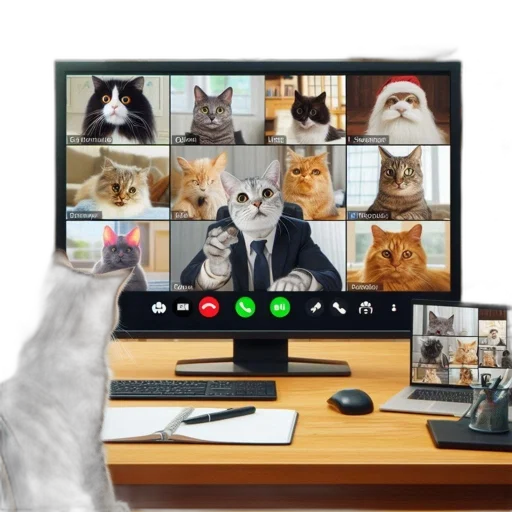 staff, animal, concept art, photorealistic, comical, illustration, features, video transparent PNG cut-out