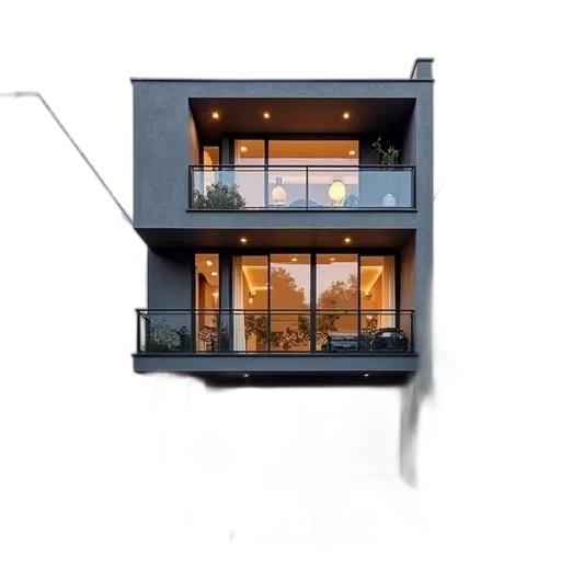 building, furniture, umbrella, staff, 3d render, concept art, photorealistic, style transparent PNG cut-out
