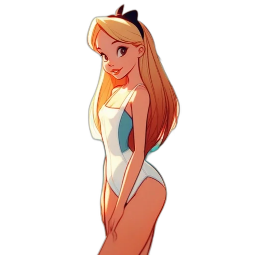 dress, cartoon, concept art, comic book art, pixel art, pastel, neon, colorful transparent PNG cut-out