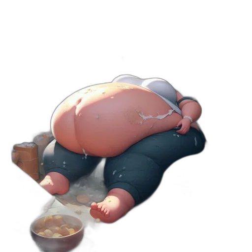 food, creature, animal, staff, concept art, 3d render, photorealistic, watercolor transparent PNG cut-out