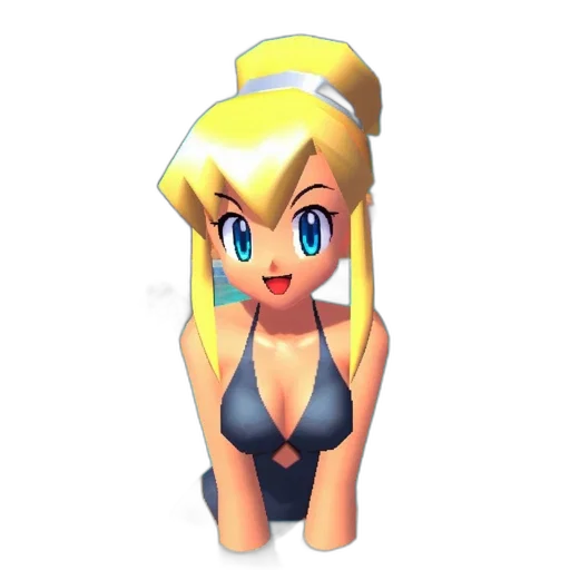 dress, staff, hat, weapon, 3d render, pixel art, cartoon, concept art transparent PNG cut-out