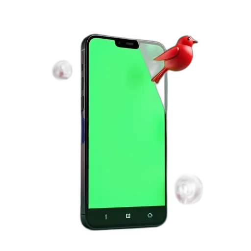 weapon, staff, 3d render, green, smartphone, screen, displaying, various transparent PNG cut-out