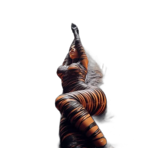 animal, hair, creature, staff, photorealistic, concept art, fantasy art, 3d render transparent PNG cut-out