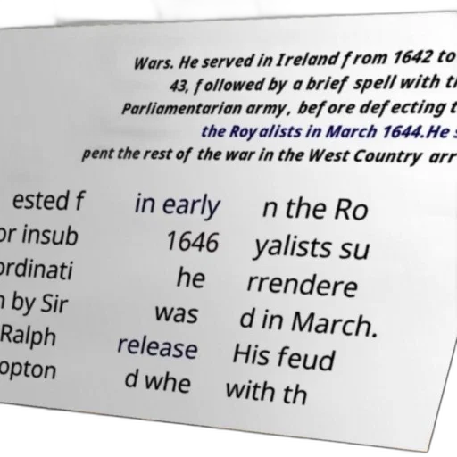 historical, document, mentions, person, serving, ireland, 1642, 1643 transparent PNG cut-out