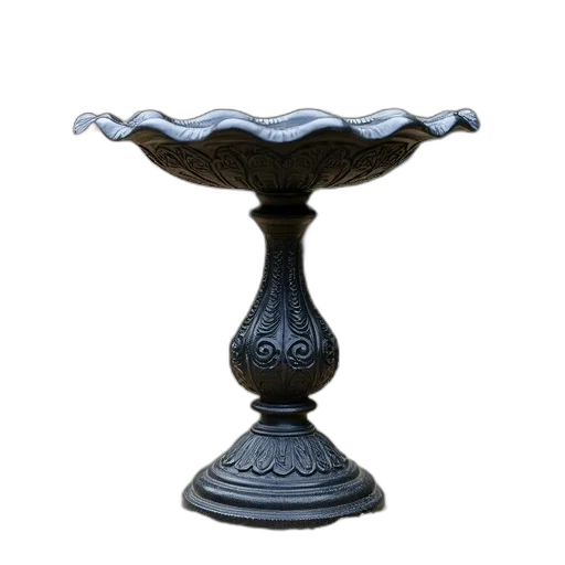 furniture, crown, jewelry, staff, 3d render, photorealistic, black, metal transparent PNG cut-out
