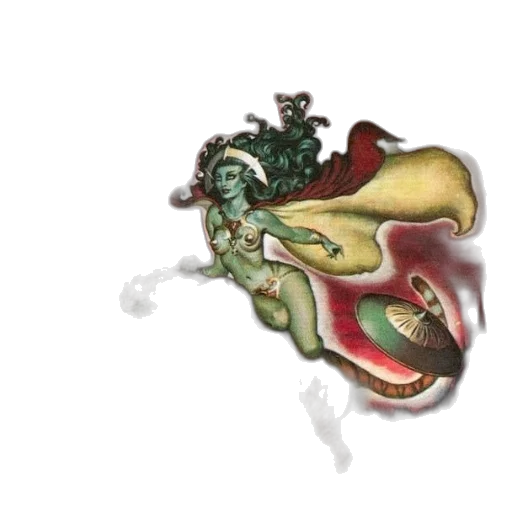 dragon, staff, mask, creature, concept art, fantasy art, 3d render, photorealistic transparent PNG cut-out