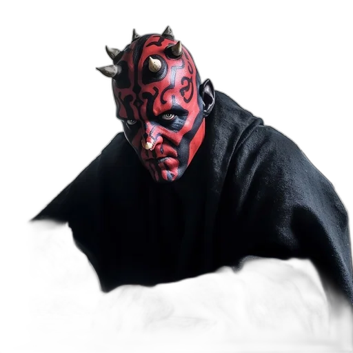 mask, face, creature, staff, concept art, photorealistic, comic book art, fantasy art transparent PNG cut-out