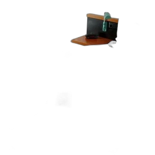 furniture, robot, hat, shoes, 3d render, concept art, pixel art, photorealistic transparent PNG cut-out