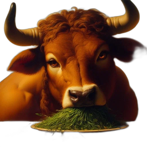 animal, food, mask, face, photorealistic, oil painting, 3d render, close-up transparent PNG cut-out
