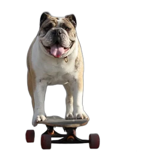 animal, car, photorealistic, bulldog transparent PNG cut-out
