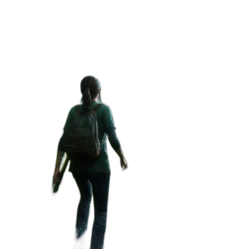 jacket, staff, creature, robot, 3d render, concept art, photorealistic, pixel art transparent PNG cut-out