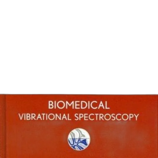 cover, biomedical, vibrational, spectroscopy, features, red, white, design transparent PNG cut-out