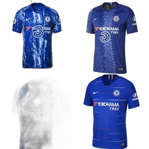 image, features, four, chelsea, 2018, home, jerseys, varying transparent PNG cut-out