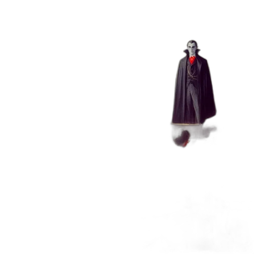 umbrella, robot, dress, jacket, concept art, comic book art, pixel art, 3d render transparent PNG cut-out