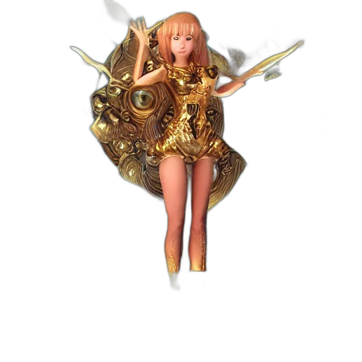 dress, jewelry, crown, 3d render transparent PNG cut-out