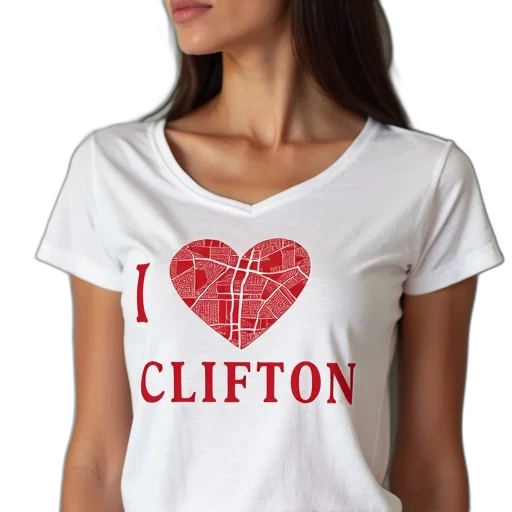 cartoon, woman, wearing, white, t-shirt, red, graphic, design transparent PNG cut-out