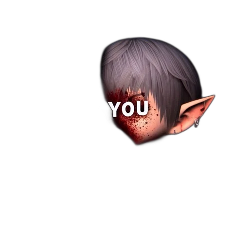 face, mask, hair, staff, 3d render, pixel art, oppressed, elf-like transparent PNG cut-out