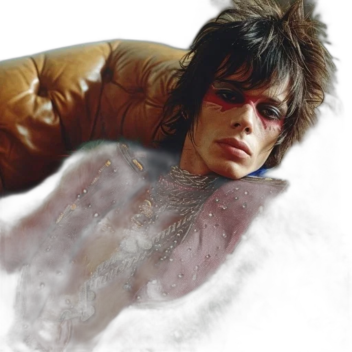 jacket, creature, face, photorealistic, concept art, fantasy art, comic book art, colorful transparent PNG cut-out