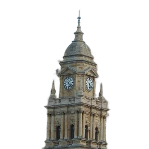 building, staff, crown, dress, 3d render, photorealistic, concept art, city street transparent PNG cut-out