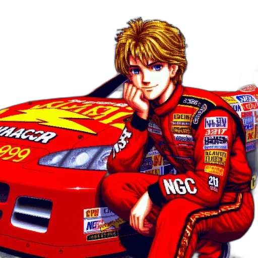car, photorealistic, anime, concept art, pixel art, red, animated, male transparent PNG cut-out