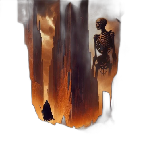 robot, sword, mask, face, concept art, fantasy art, watercolor, comic book art transparent PNG cut-out