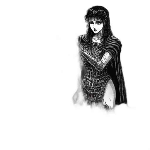 dress, dragon, sword, robot, fantasy art, comic book art, concept art, pixel art transparent PNG cut-out