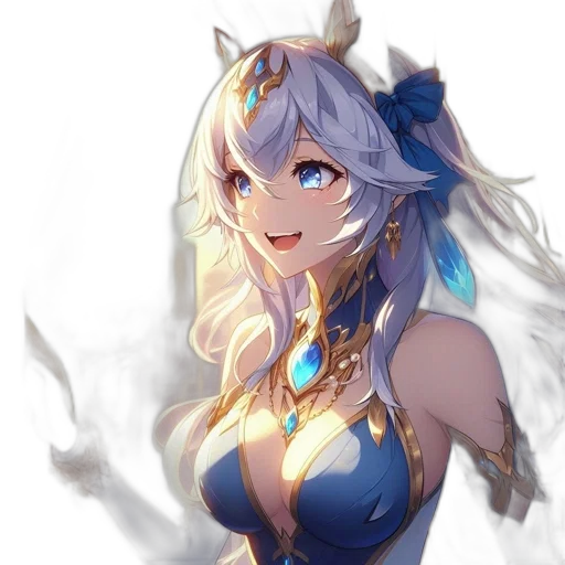 dragon, crown, staff, jewelry, fantasy art, anime, concept art, pixel art transparent PNG cut-out
