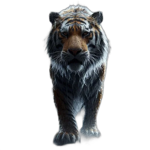 animal, crown, creature, photorealistic, concept art, 3d render, fantasy art, majestic transparent PNG cut-out