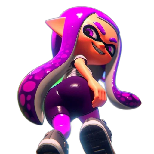 weapon, dress, animal, jacket, 3d render, concept art, vaporwave, pixel art transparent PNG cut-out