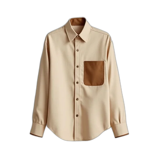 jacket, earth tones, golden, light transparent PNG cut-out