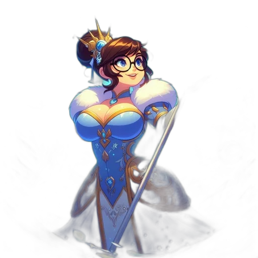 staff, sword, weapon, crown, concept art, fantasy art, pixel art, anime transparent PNG cut-out