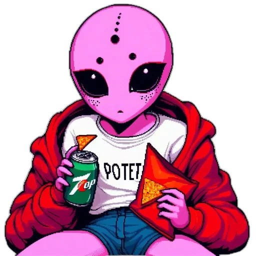 robot, jacket, creature, mask, vaporwave, comic book art, cyberpunk, concept art transparent PNG cut-out