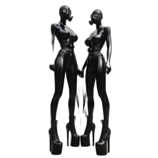 concept art, 3d render, cyberpunk, monochrome, bustling, urban, backdrop, life-sized transparent PNG cut-out