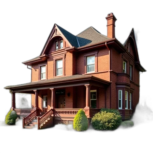 building, furniture, 3d render, photorealistic, concept art, pixel art, city street, red transparent PNG cut-out