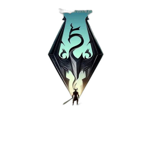 staff, sword, dragon, weapon, concept art, fantasy art, pixel art, 3d render transparent PNG cut-out