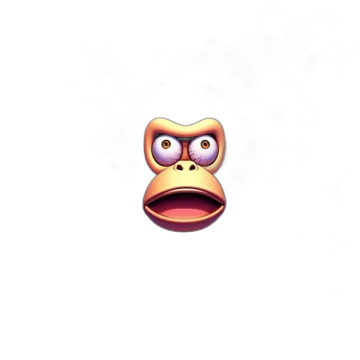 mask, face, animal, creature, 3d render, concept art, cartoon, photorealistic transparent PNG cut-out