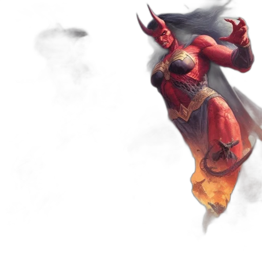 dragon, fantasy art, concept art, comic book art, photorealistic, fire, red, battlefield transparent PNG cut-out