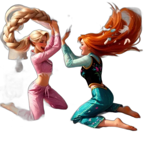 concept art, fantasy art, pixel art, comic book art, underwater, fire, outer space, colorful transparent PNG cut-out