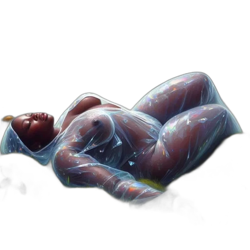 creature, robot, bottle, concept art, watercolor, 3d render, fantasy art, outer space transparent PNG cut-out