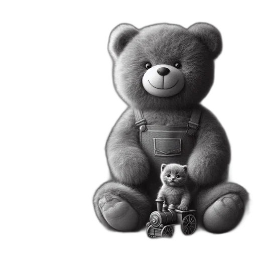 robot, furniture, pencil sketch, concept art, photorealistic, 3d render, monochrome, illustration transparent PNG cut-out