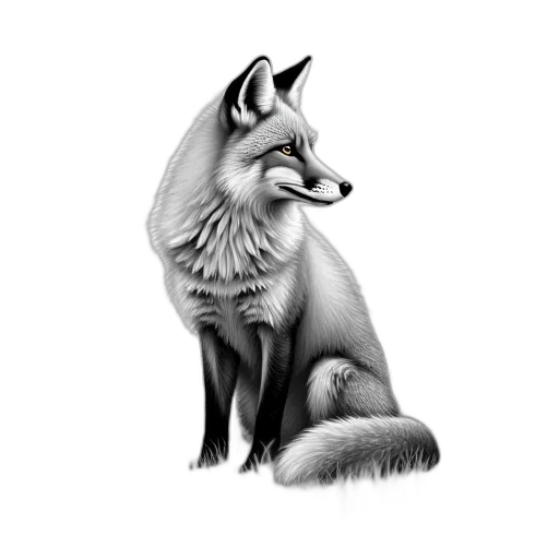 animal, creature, staff, face, fantasy art, photorealistic, pencil sketch, concept art transparent PNG cut-out