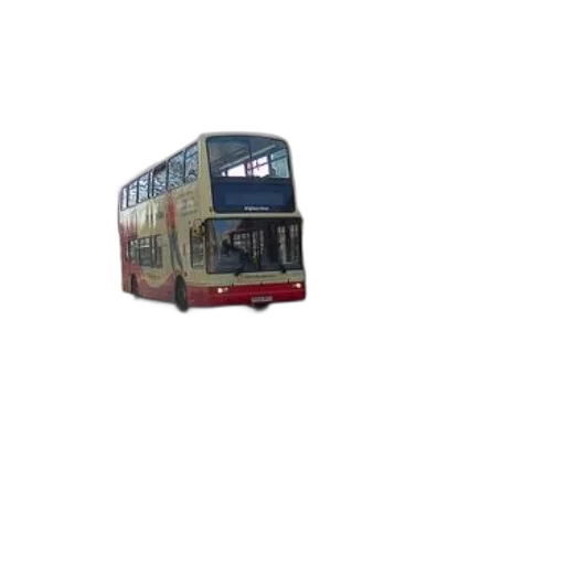 car, animal, 3d render, photorealistic, pixel art, concept art, double-decker, bus transparent PNG cut-out