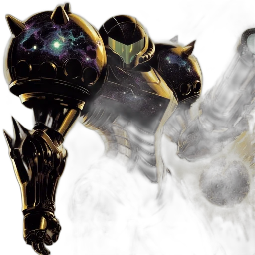 robot, mask, dragon, concept art, fantasy art, comic book art, 3d render, outer space transparent PNG cut-out