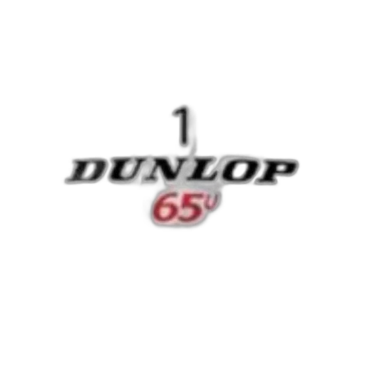 white, dunlop, golf, ball, number, text, 65u, red transparent PNG cut-out