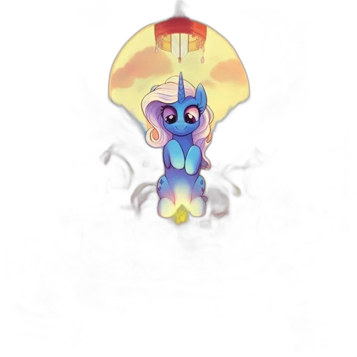 staff, umbrella, dragon, creature, concept art, fantasy art, watercolor, pixel art transparent PNG cut-out