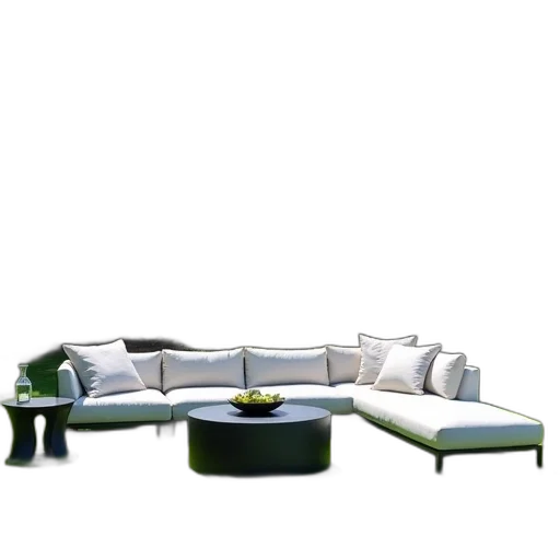 furniture, 3d render, photorealistic, concept art, green, earth tones, monochrome, modern transparent PNG cut-out