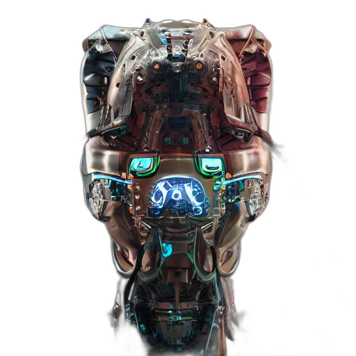 robot, mask, face, jewelry transparent PNG cut-out
