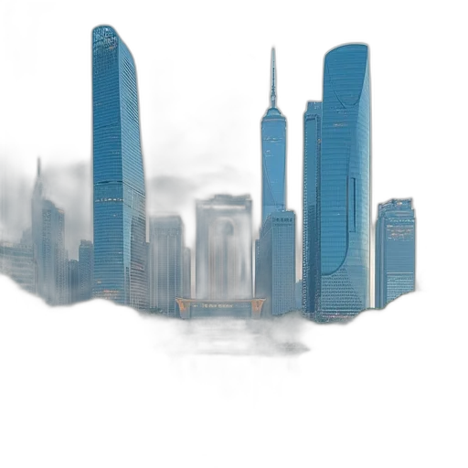 building, 3d render, concept art, photorealistic transparent PNG cut-out