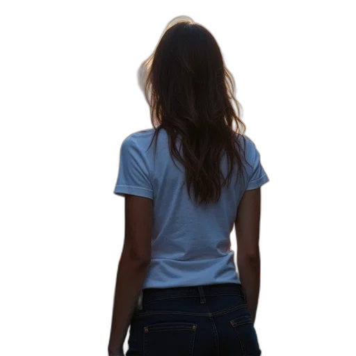 jacket, staff, dress, hair transparent PNG cut-out