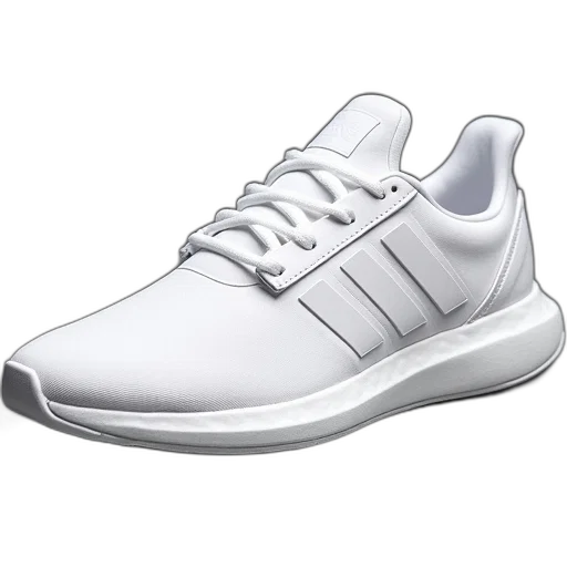 shoes, photorealistic, 3d render, adidas transparent PNG cut-out